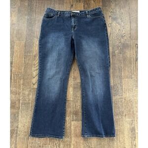 LA Blues Jeans Women's Size 4 Average (W37xL30) Rodeo Bootcut Stretch Blue